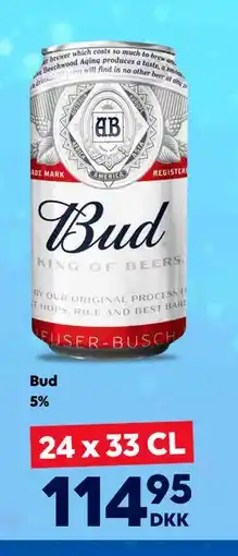 BorderShop Bud 5%, DKK 114.95 tilbud