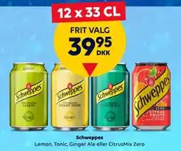 BorderShop Schweppes, DKK 39.95 tilbud