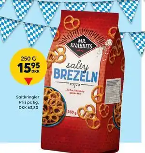 BorderShop Saltkringler, DKK 15.95 tilbud