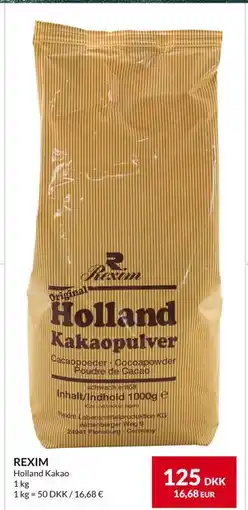 Nielsen's Discount REXIM, DKK 125 tilbud