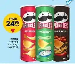 BorderShop Pringles, DKK 24.95 tilbud