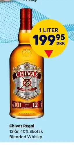BorderShop Chivas Regal, DKK 199.95 tilbud