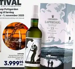BorderShop Laphroaig, DKK 3999.95 tilbud