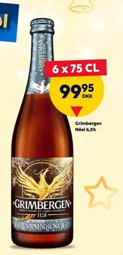 BorderShop Grimbergen Nöel 6,5%, DKK 99.95 tilbud