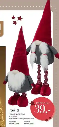 Harald Nyborg Teleskopnisse, DKK 39 tilbud