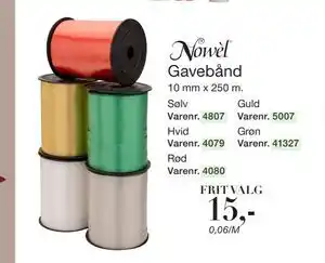 Harald Nyborg Gavebånd, DKK 15 tilbud