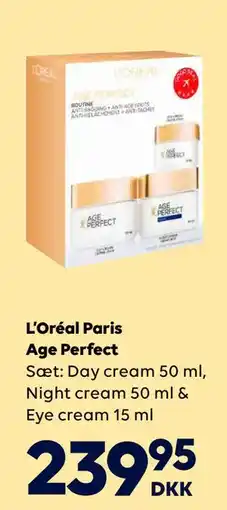 BorderShop L’Oréal Paris Age Perfect, DKK 239.95 tilbud