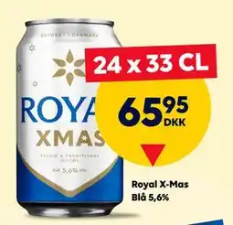 BorderShop Royal X-Mas Blå 5,6%, DKK 65.95 tilbud