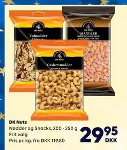 BorderShop DK Nuts, DKK 29.95 tilbud
