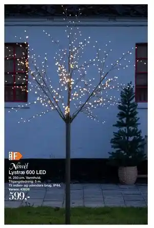 Lystræ 600 LED, DKK 599