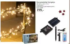 Harald Nyborg Genopladeligt klyngelys, DKK 199 tilbud