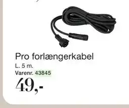 Harald Nyborg Pro forlængerkabel, DKK 49 tilbud