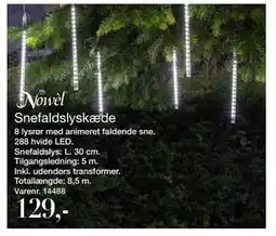 Harald Nyborg Snefaldslyskæde, DKK 129 tilbud