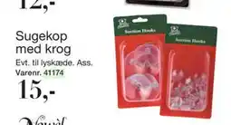 Harald Nyborg Sugekop med krog, DKK 15 tilbud