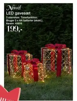 Harald Nyborg LED gavesæt, DKK 199 tilbud