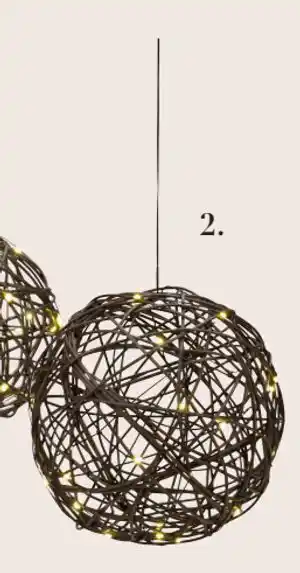 Harald Nyborg Lyskugle 40 LED, DKK 99 tilbud