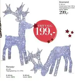 Harald Nyborg Rensdyr, DKK 199 tilbud