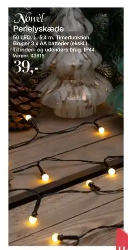 Harald Nyborg Perlelyskæde, DKK 39 tilbud
