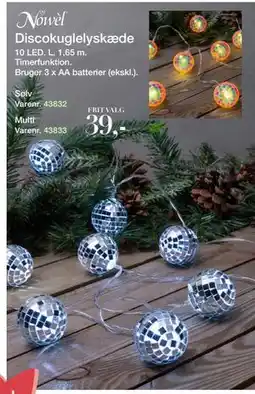 Harald Nyborg Discokuglelyskæde, DKK 39 tilbud