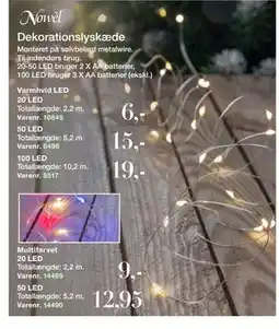 Harald Nyborg Dekorationslyskæde tilbud