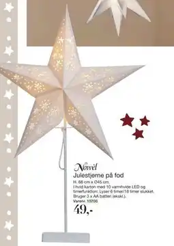 Harald Nyborg Julestjerne på fod, DKK 49 tilbud