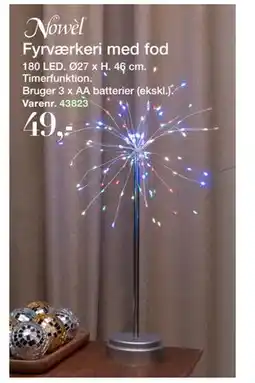 Harald Nyborg Fyrværkeri med fod, DKK 49 tilbud