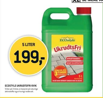 Ecostyle ukrudtsfri kvik