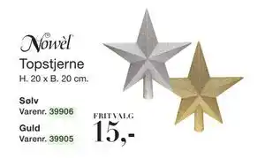 Harald Nyborg Topstjerne, DKK 15 tilbud