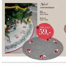 Harald Nyborg Juletræstæppe, DKK 59 tilbud