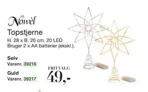 Harald Nyborg Topstjerne, DKK 49 tilbud