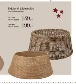 Harald Nyborg Skjuler til juletræsfod tilbud