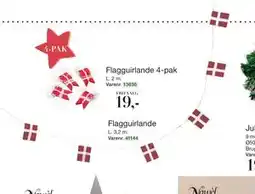 Harald Nyborg Flagguirlande, DKK 19 tilbud