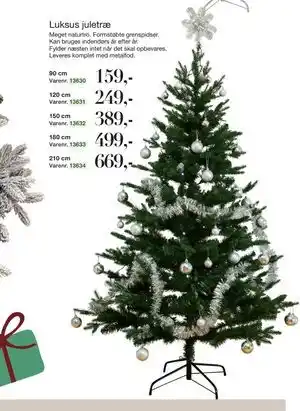 Luksus juletræ
