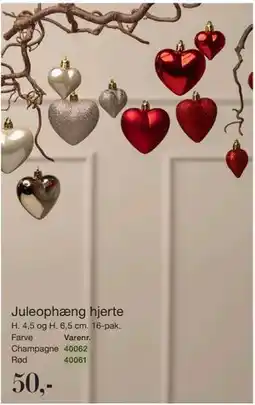 Harald Nyborg Juleophæng hjerte, DKK 50 tilbud