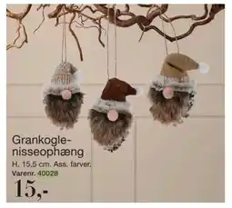 Harald Nyborg Grankoglenisseophæng, DKK 15 tilbud