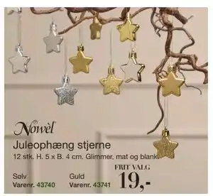 Harald Nyborg Juleophæng stjerne, DKK 19 tilbud