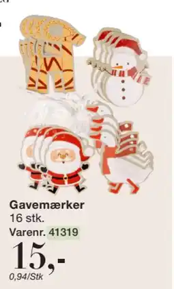 Harald Nyborg Gavemærker, DKK 15 tilbud