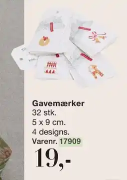 Harald Nyborg Gavemærker, DKK 19 tilbud