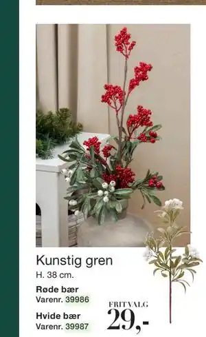 Harald Nyborg Kunstig gren, DKK 29 tilbud