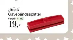 Harald Nyborg Gavebåndssplitter, DKK 19 tilbud