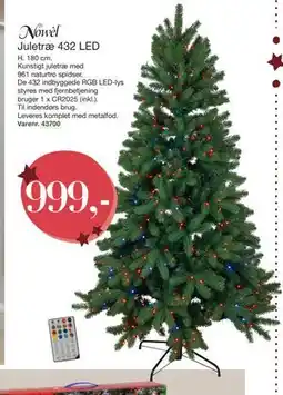 Harald Nyborg Juletræ 432 LED, DKK 999 tilbud