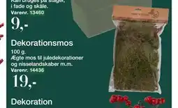 Harald Nyborg Dekorationsmos, DKK 19 tilbud