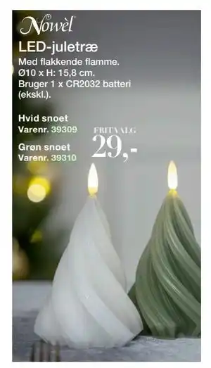 Harald Nyborg LED-juletræ, DKK 29 tilbud