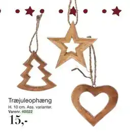 Harald Nyborg Træjuleophæng, DKK 15 tilbud