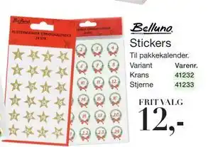 Harald Nyborg Stickers, DKK 12 tilbud