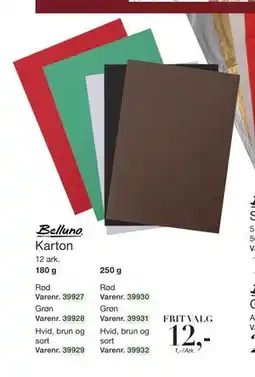 Harald Nyborg Karton, DKK 12 tilbud