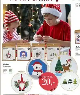 Harald Nyborg Broderisæt, DKK 20 tilbud