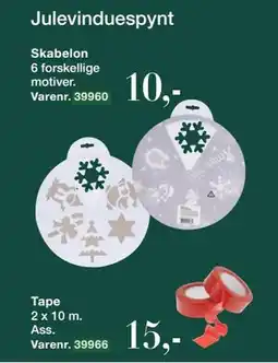 Harald Nyborg Julevinduespynt tilbud