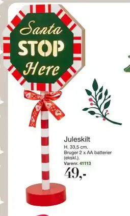 Harald Nyborg Juleskilt, DKK 49 tilbud