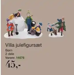 Harald Nyborg Villa julefigursæt, DKK 45 tilbud